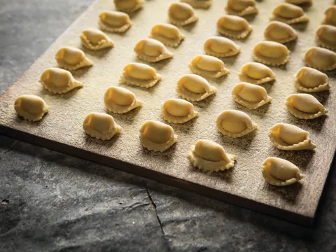 Fresh pasta dish at Cento in Madison
