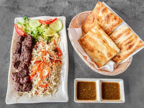 Afghan Kebab House platter from the official gallery