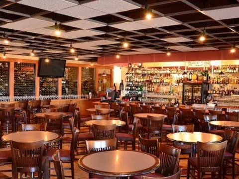 Dining room at Lavelle's Bistro in Fairbanks
