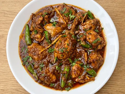 Karahi masala served at Silsila The Flaming Tandoor in Portland
